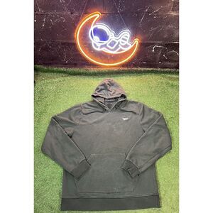 Reebok Identity Fleece Hoodie Sweatshirt‎ Forest Green Mens Size XL Casual Gym